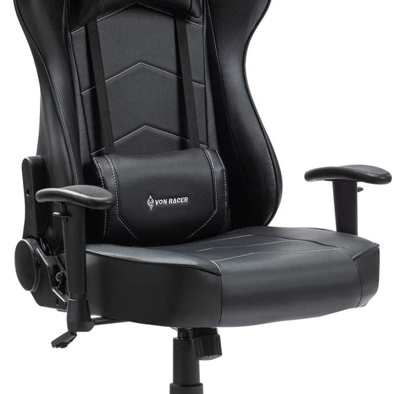 Gaming chair in black